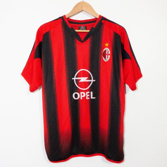 Fuling Other - ✨3/$25✨A.C. Milan Fuling Soccer Jersey Red & Black - XL